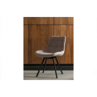 Sutton draaistoel bouclé warmgrijs